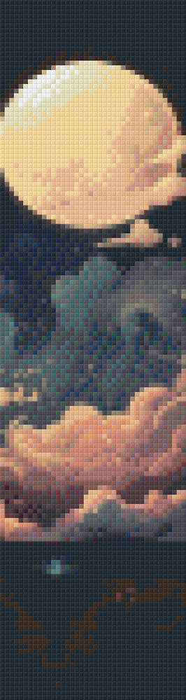 Moonlight 2 [3] Baseplate Pixelhobby Mini Mosaic Art Kit
